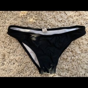 Cupshe Black Bikini Bottom Size S